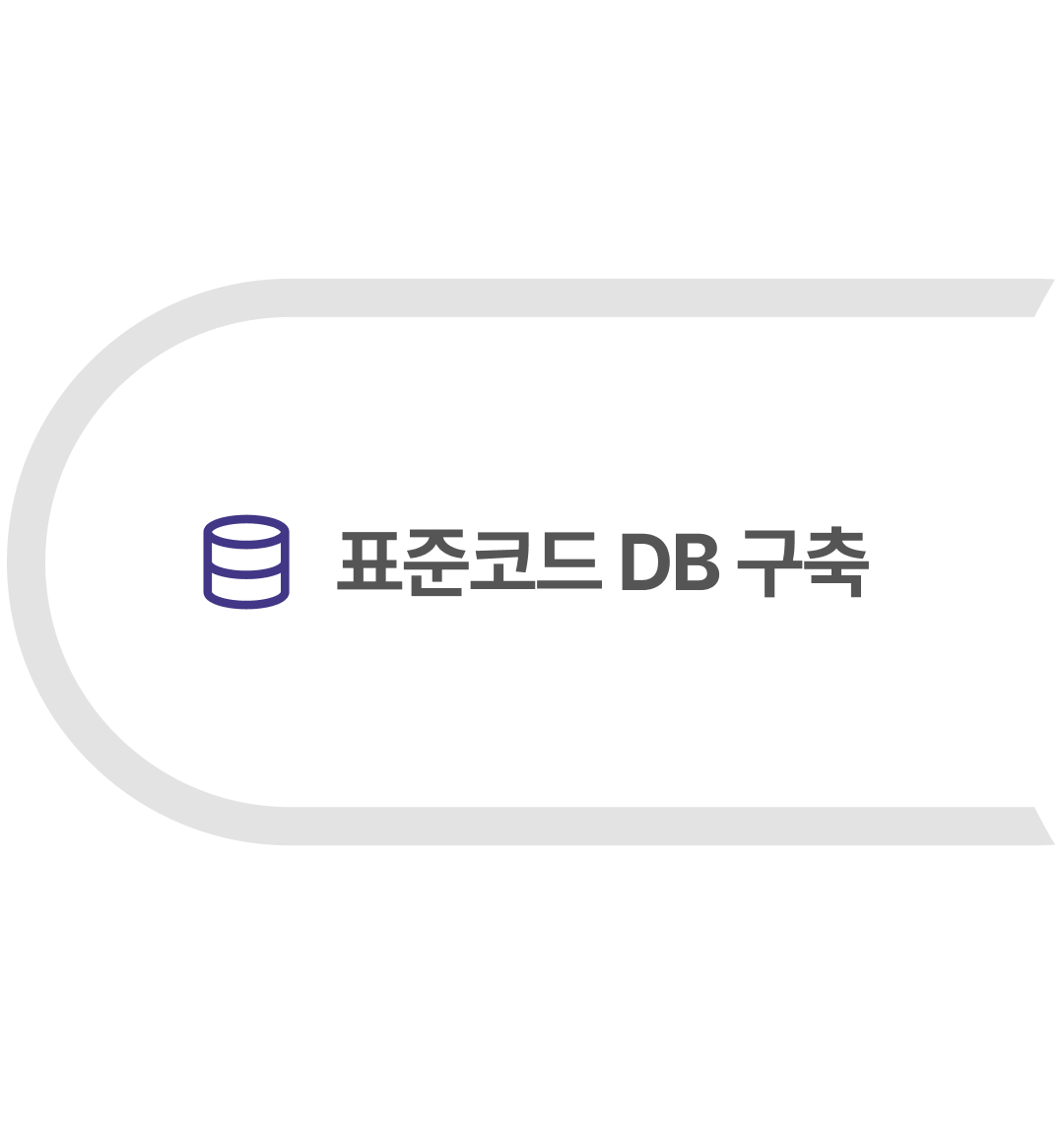 표준코드 DB 구축 안내 페이지로 이동